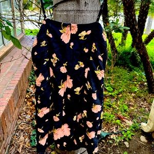 The East order floral mini dress